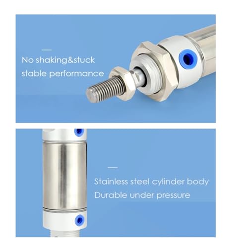 Vérin pneumatique double effet MA 32mm anti-corrosion pour machine - 3