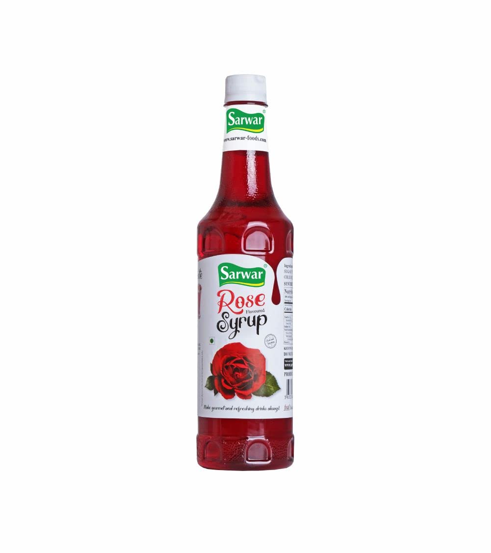 Sarwar Rose Syrup 750 ML Bottle Suitable for Cocktails, Mocktail, Drinks, Juices, Beverages,Milk Shake and Ice Cream Making (B0B39D8W3K) Amazon Price History, Amazon Price Tracker