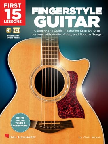 First 15 Lessons - Fingerstyle Guitar (Hal Leonard)
