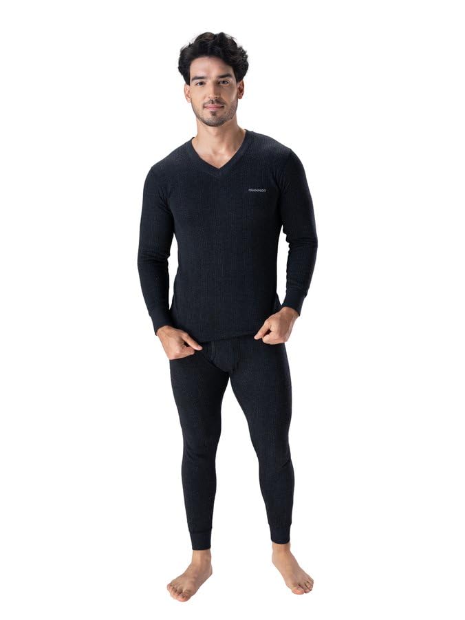 Men's Thermal wear Set for Men| Warm & Comfortable Thermals Set for Man | Top & Bottom Body Warmer Combo for Men | Premium Lux Thermal Winter Undershirt and Lower Combo for Mens-image-8
