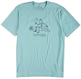 Life is good Men's Happy Hour Break Crusher T-Shirt
