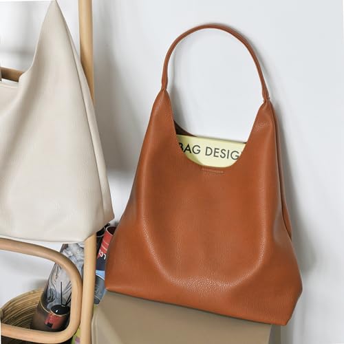 Hoxis Hobo Bags For Women Soft Vegan Leather Shoulder Handbag Slouchy Tote Purses thumb #2