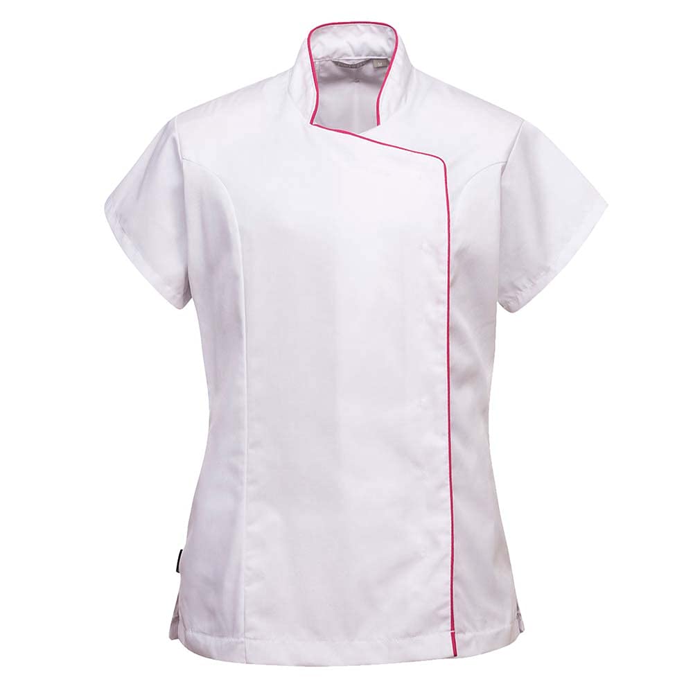Portwest Wrap Tunic, Size: M, Colour: White, LW15WHRM