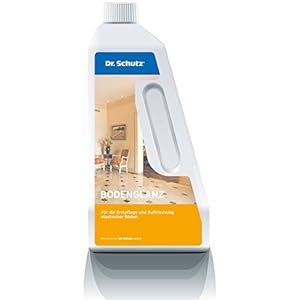 Dr. Schutz Vloerglans, 750 ml, beschermende coating voor vinyl, designvloer, pvc, CV en linoleum, voor onderhoud en opfrissing