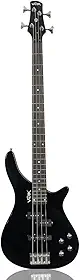 Contrabaixo 4 Cordas Voik Vega-4 Gloss Black Passivo Basswood