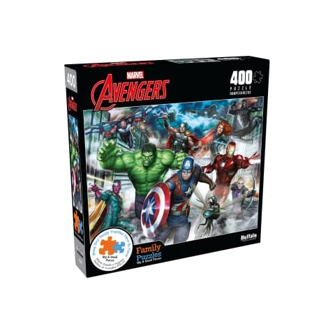 Buffalo Games - Marvel - Assemble! - 400 Piece Jigsaw Puzzle Cover