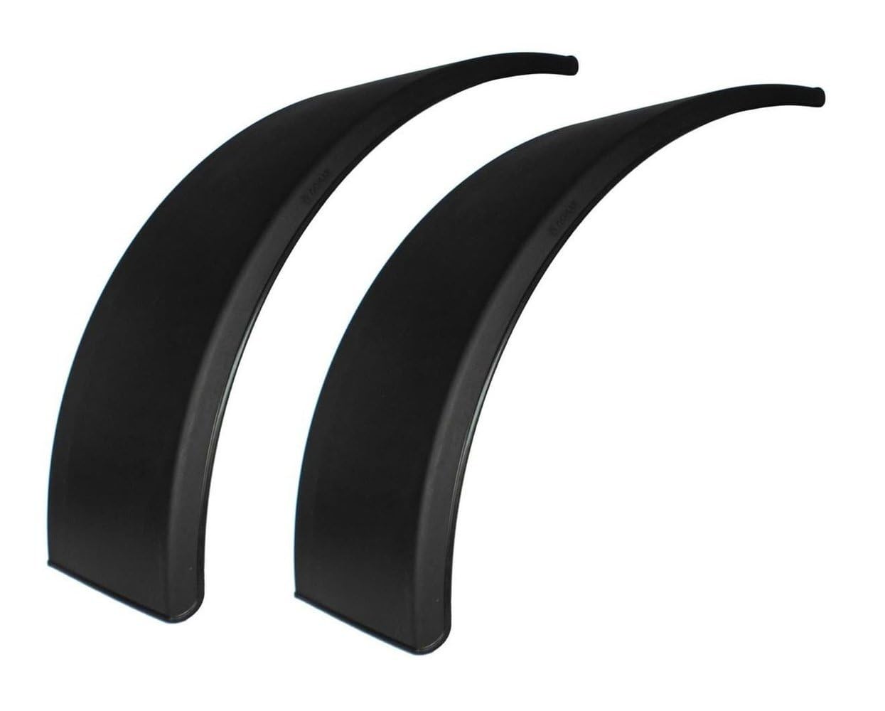 DOMAR Juego de Dos Guardabarros Simples para maquinaria agrícola 24 a 34 Pulgadas Paso Rueda plástico 1330 x 520 mm Cubierta antibarro Accesorio Tractor Industrial