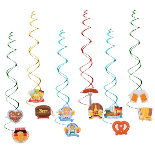 Cabilock 1 Juego De 30 Piezas De Serpentinas Verdes Colgantes En Espiral Para Festivales De Cerveza Platos Para Decoraciones De Halloween Serpentinas Para Fiestas Suministros Para