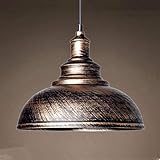 * Einfach und robust. jidan Easy Fit Moderne Boden Schreibtisch-Licht Lampshad Jahrgang industrielle Pendelleuchte Nordic Retro Lichter Eisen Lampenschirm Heim-Deckenleuchte Metalllampenschirm US Hauslichtversorgung