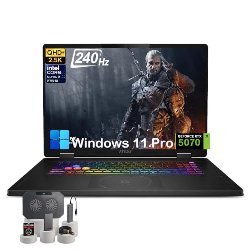 Image of msi Crosshair 18 HX AI Gaming Laptop, RTX 5070, 32GB DDR5 RAM, 1TB SSD