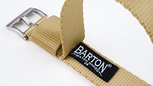 Image of BARTON Elite NATO Style Watch Strap - Seat Belt Nylon Watch Bands