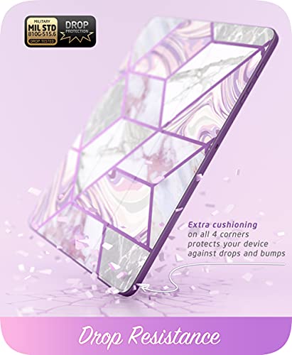 Image of i-Blason Cosmo Case for Samsung Galaxy Tab S7 FE 12.4 inch 2021 Release Only, Full-Body Trifold with Built-in Screen Protector Protective Smart Cover with Auto Sleep /Wake & Pencil Holder (Ameth)