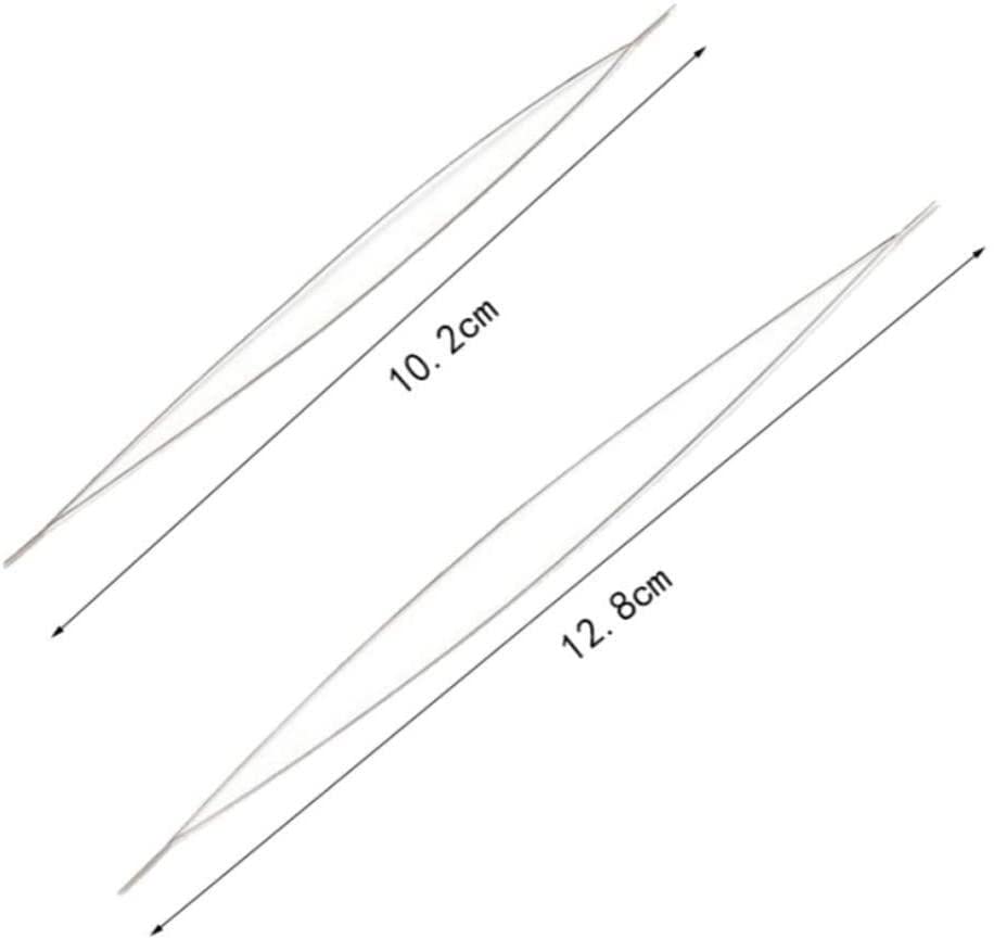 10Pcs Beading Needles Big Eye Bendable Seed Beads Threading Needles Jewelry Making Tools Durable Design