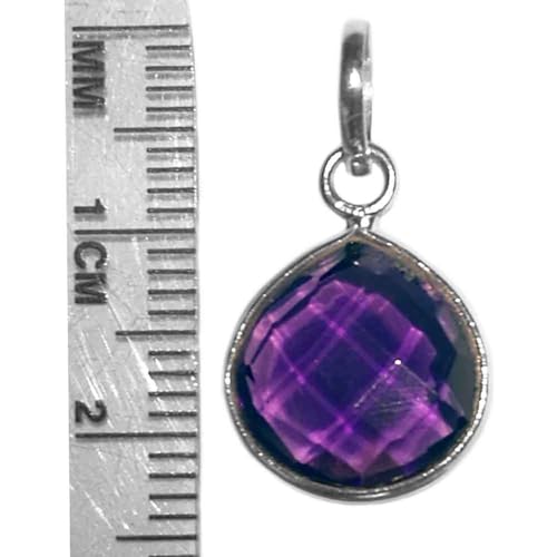 Pendentif améthyste Le Luft en argent 925, le cadeau inoubliable - 7