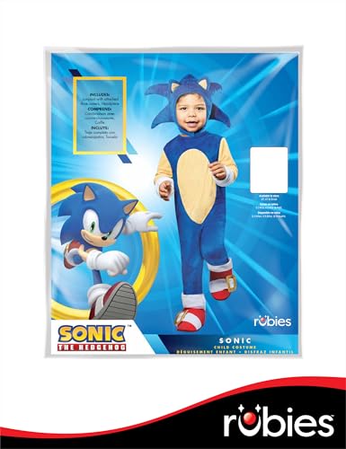 Disfraz Sonic the Hedgehog para niños talla 2T miniatura 5