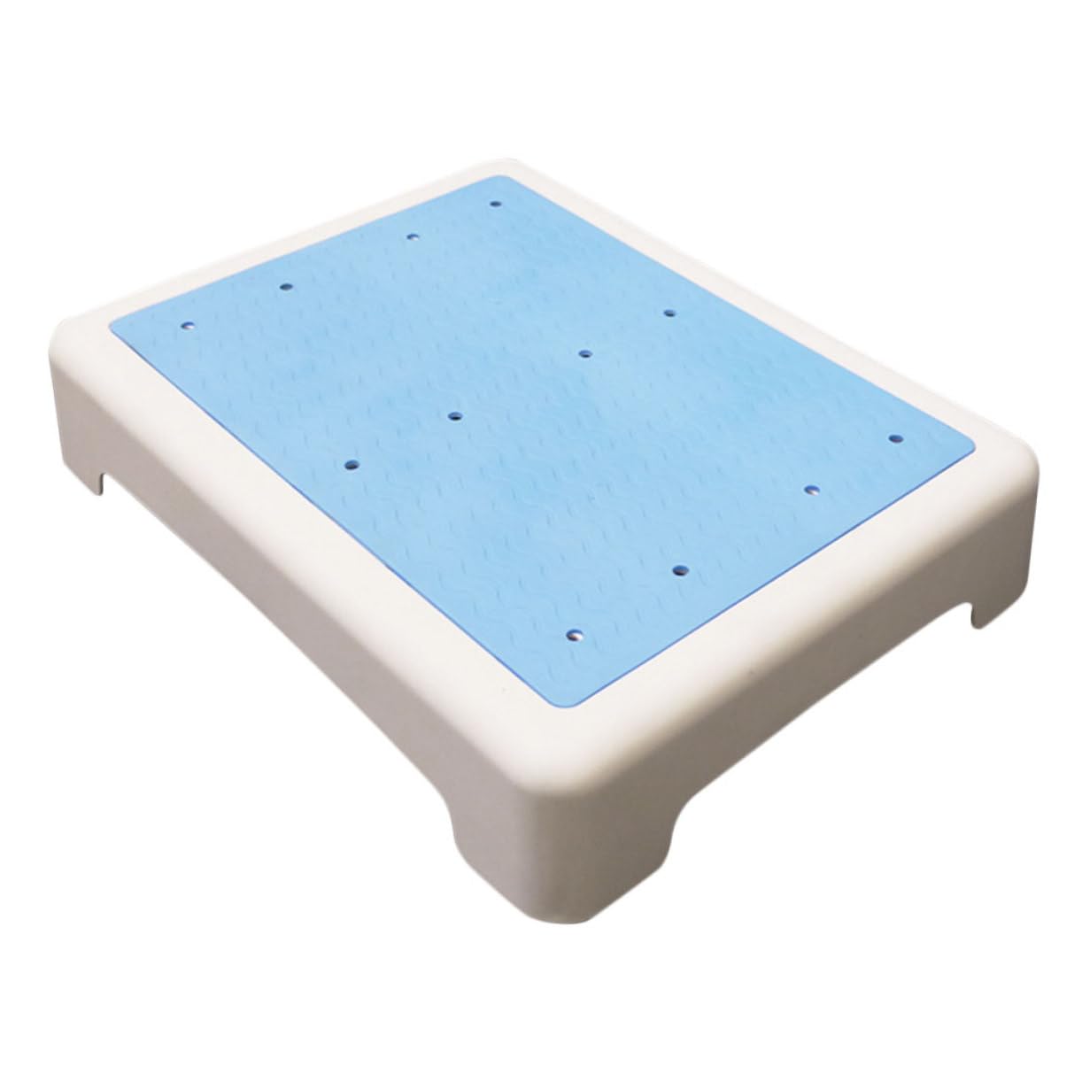 Tabouret de douche antidérapant avec matériaux faciles à nettoyer
