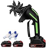 COMPAGNO DA GIARDINO MULTIUSO: questa motozappa tutto in uno eccelle nella zappatura, nel dissodamento del terreno, nell'aratura e nello scavo leggero. È ampiamente applicabile a frutteti, serre, orti, prati e giardini domestici, soddisfacendo le diverse esigenze quotidiane di giardinaggio e piantagione