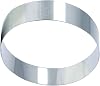 Matfer Bourgeat 371208 Flan Ring, Silver
