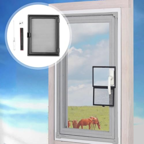 Image of Bnf Window Screen Mesh Home Office with Mount Hardware Tool Magnetic Flap System Style C | Other Window Accessories | Windows & Window Hardware | Building & Hardware | Home Improvement