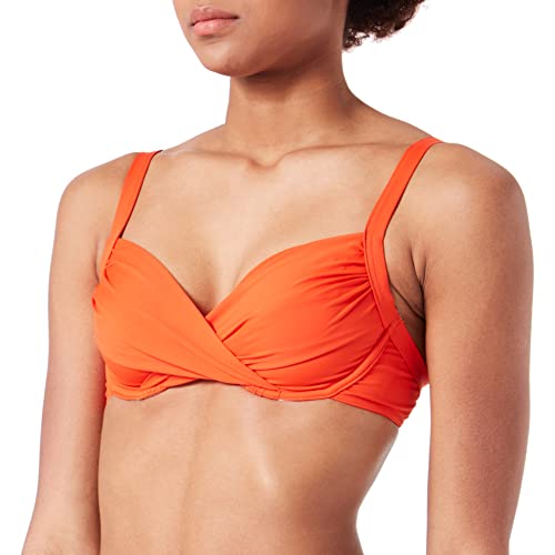 Livia Saskia D Yocoa Parte Superior de Bikini, Mandarina, S para Mujer