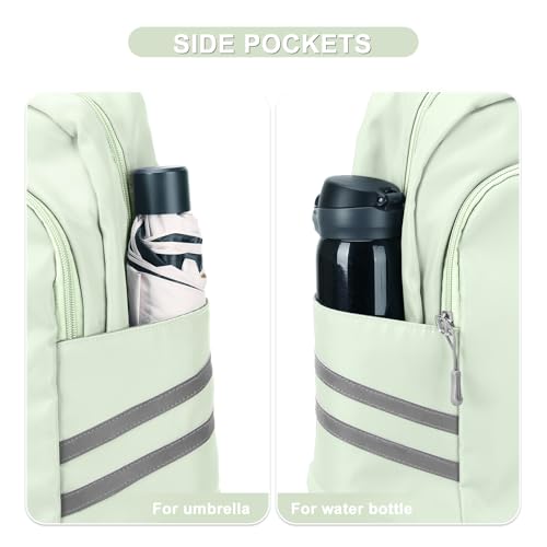 coofay Gym Backpack For Women Waterproof Backpack With Shoe Compartment Lightweight Travel Backpack Workout Sports Backpacks Large Gym Bag
