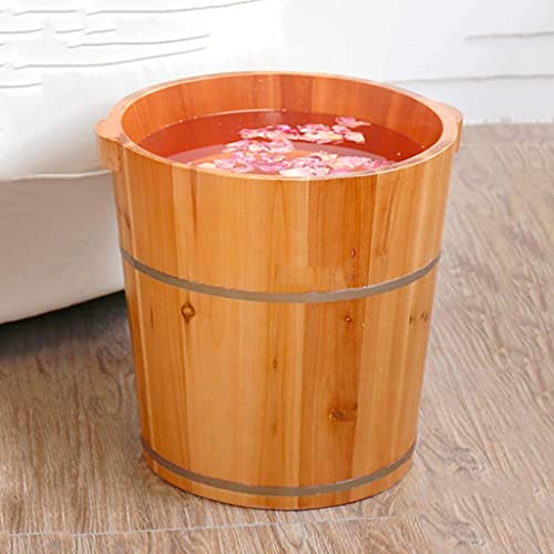 Cubeta de Madera para Baño de Pies 38x31x40 cm miniatura 5