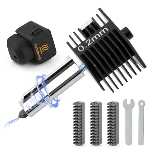TGHongKy Extrusora Hotend para Bambu Lab A1 Mini Hotend Cabezal para Bambu Lab A1 Mini Hot End Kit para Bambu Lab A1 Mini Anycubic 3D Reemplazo Impresora YY