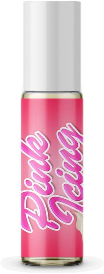 Quality Fragrance Oils' Pink Icing for Women | Long-Lasting Perfume Oil, Alcohol-Free, Strong Scent, 10ml Roll-On | Affordable Alternative to Designer Fragrances