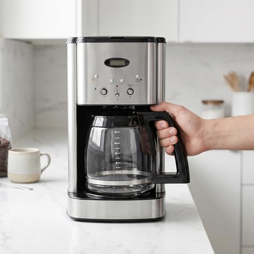 Image of 12-Cup Glass Coffee Carafe Replacement for Cuisinart Coffeemaker