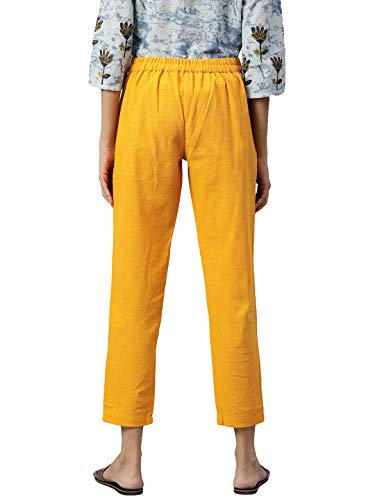 Image of Jaipur Kurti Women's Pleat-Front Regular Pants