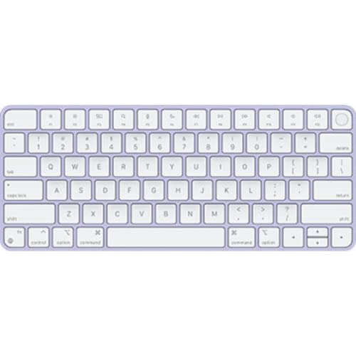 Image of Apple Magic Keyboard with Touch ID Mac Models with Apple Silicon [Lightning Port] (QWERTY English) Purple (Renewed)