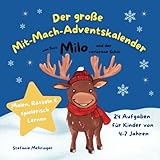 Photo Gallery der große mit-mach-adventskalender - milo und der verlorene schal: liebevoll illustriert, zum ausmalen und rätseln für kinder von 4 - 6 jahren Photo Gallery der große mit-mach-adventskalender - milo und der verlorene schal: liebevoll illustriert, zum ausmalen und rätseln für kinder von 4 - 6 jahren