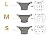 Lilbit Diaper Baby Cloth Diapers 6 PCS + 6 Inserts Adjustable Washable and Reusable Pocket Diapers for Baby (Sets 6)