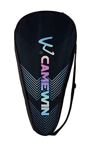 Kit 2 Raquetes de Beach Tennis Profissionais Camewin de Fibra de Carbono 3K com 22mm de Espessura e