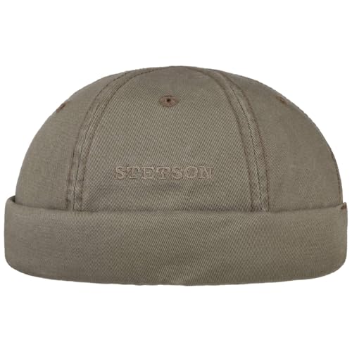 Stetson Ocala Schirmmütze Dockercap UV-Schutz 40 Klettverschluss Herren Frühling Sommer Oliv L (58-59 cm)