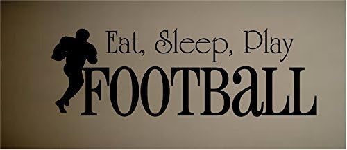 COME DORMIR JUGAR FÚTBOL VINILO DECORACIÓN DEL HOGAR