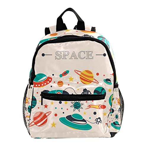 Sac à dos pour garçons et filles motif espace cadeau anniversaire