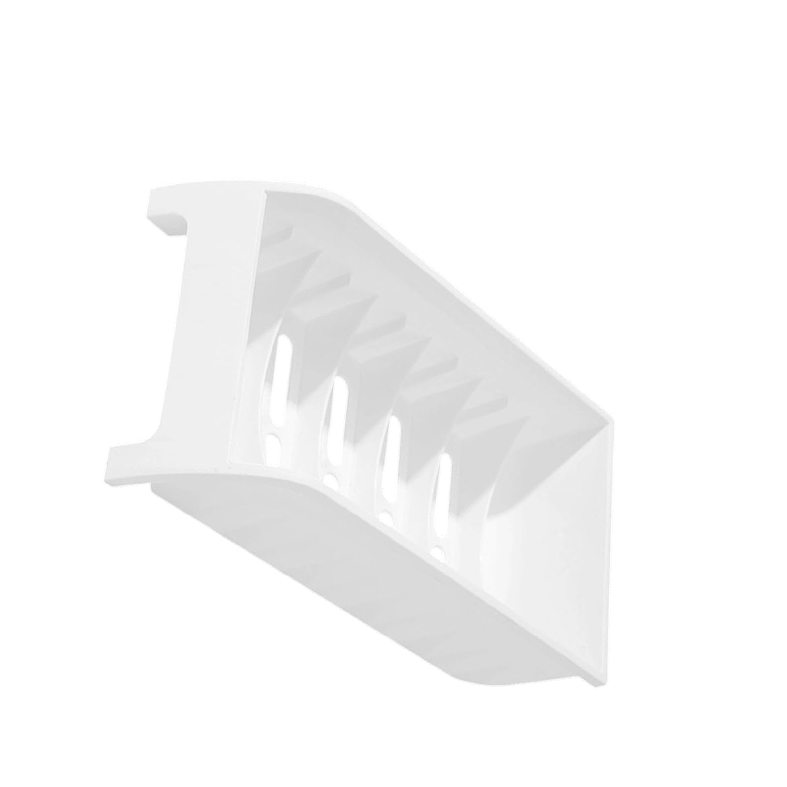 Mllepjdh Stylish Drying Rack for Efficient Countertop Storage in Modern White Finish Cabinet Storage