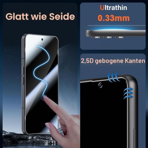 Hengnewro für Samsung Galaxy A57 für Panzerglas, 3 Folie + 3 Kameraschutz – Ansicht 4