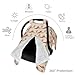Muishi Desert Sun and Cacti Baby Car Seat Canopy Nursing Cover for Newborn Car Seat Breastfeeding Covers Blanket Newborn Shower Gift