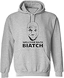 Sweat à capuche avec inscription « Welcome Back » Finals 2016, gris, M
