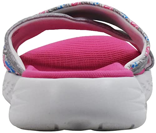 Skechers Skechers Women's On The Go 600 Monarch Slide Sandal White Multi 9