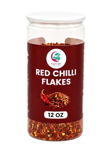 Yogi's Gift® Red Chili Flakes 12 oz | Crushed Pepper Seasoning