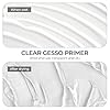 Nicpro Clear Gesso Primer for Acrylic Painting(21.2Oz / 513ML), Gesso Surface Prep Medium for Acrylic Paint, Oil Paint, Pencil & Pastel, Mixable Clear Gesso Primer for Canvas, Wood, Paper, Plastic