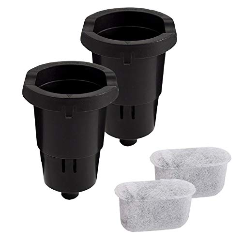 Ketofa Reusable Holder with Needle Replacement Part Coffee Filters for K-Cup Keurig K10