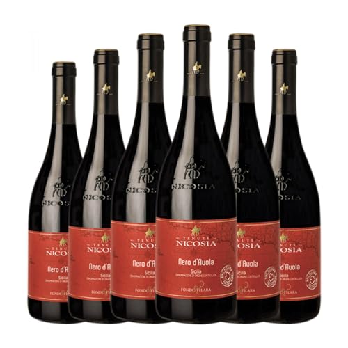 Fondo Filara Nero d’Avola Sicilia 75 cl – Caja de 6 Botellas de Vino Tinto Fondo Filara Nero d’Avola Sicilia 75 cl – Caja de 6 Botellas de Vino Tinto