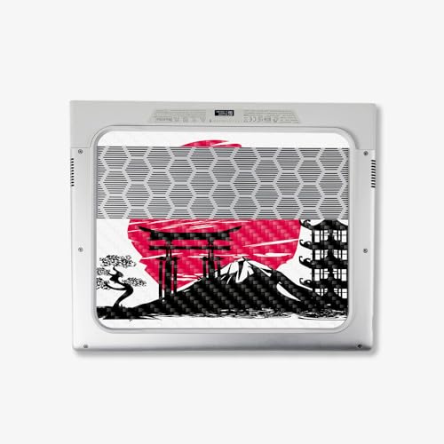 Image of MightySkins Carbon Fiber Skin Compatible With Alienware X14 R2 (2023) Full Wrap Kit - Japanese Style | Protective Durable Textured Carbon Fiber Finish | Easy To Apply & Change Styles | Made in the USA