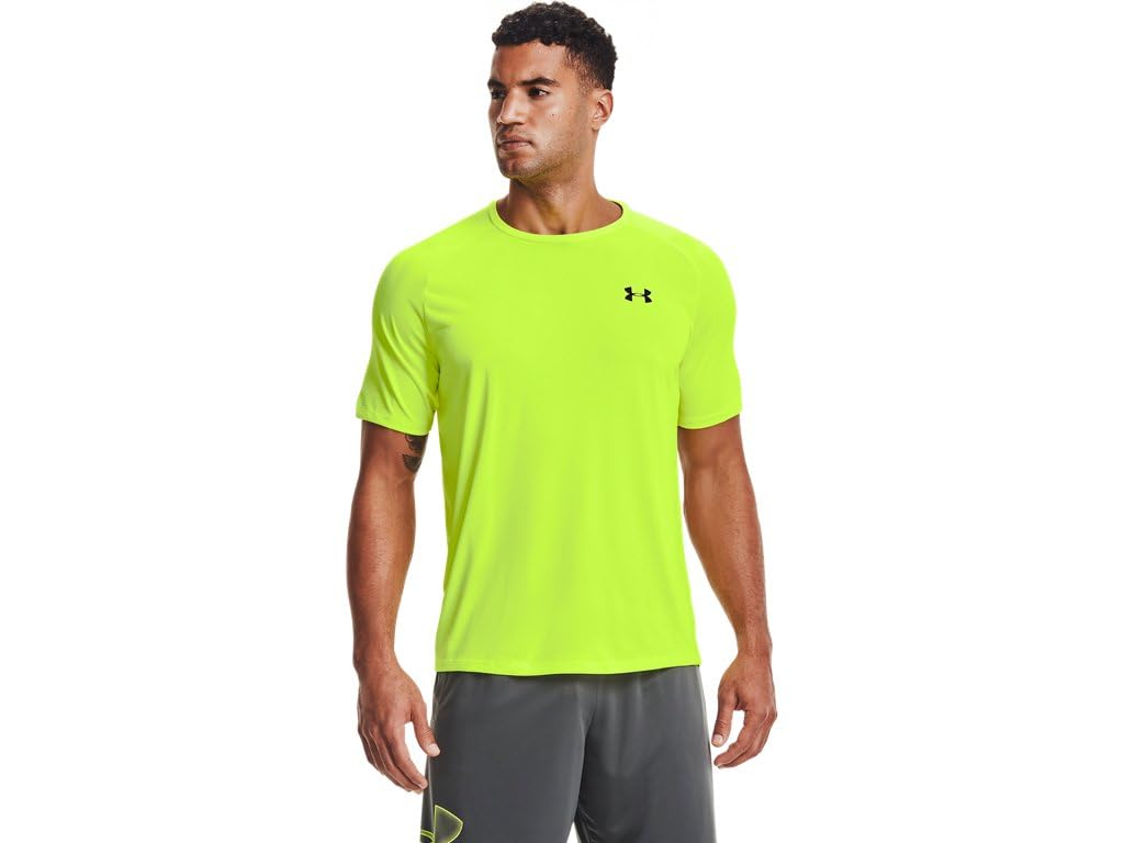Under Armour UA Tech Short Sleeve Tee High-Vis Yellow/Black 4XL