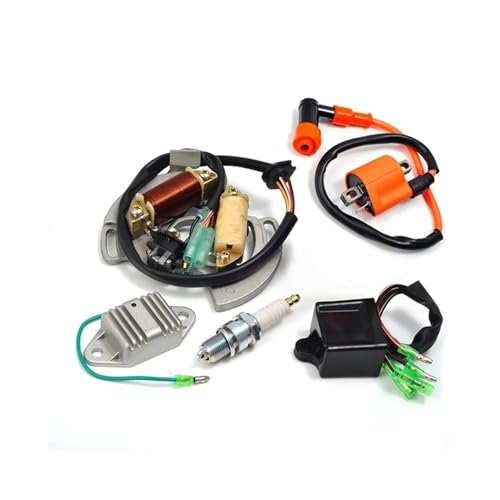 CDI de motocicleta Estator regulador CDI de chispa bobina encendido para Yamaha 200 YFS200 1997-2001 OEM 3FL-85540-10-00 3KJ-82310-10-00