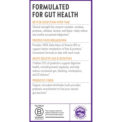 New Chapter All-Flora Enzyme Complex with Probiotics, 90 Count - image 8